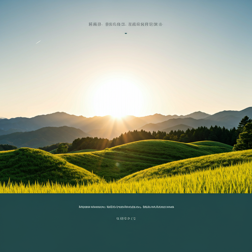 Tohoku mountains morning light